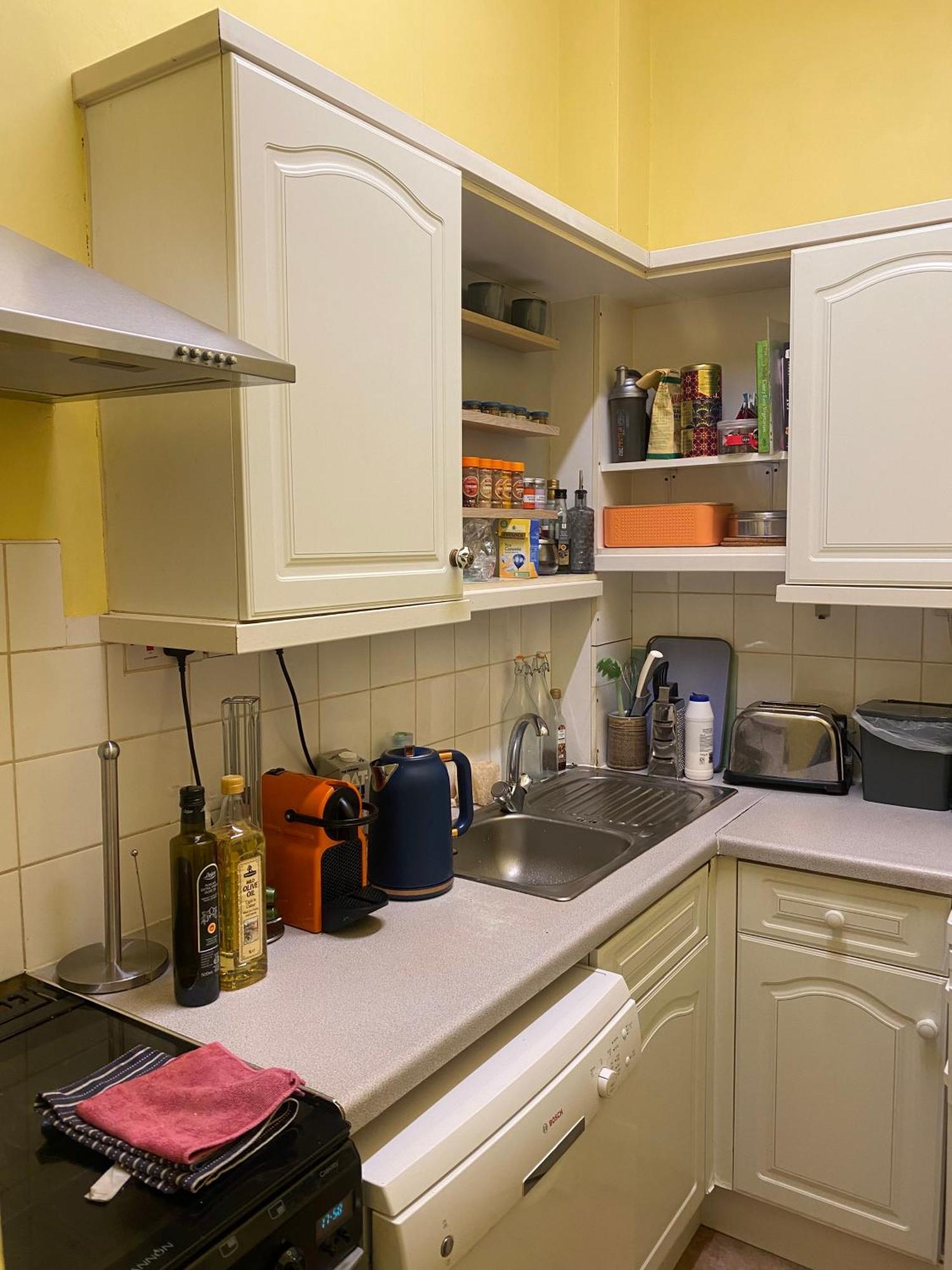 Central Room In Historic Tenement Shared Apartment Near Old Town Edinburgh Exterior photo